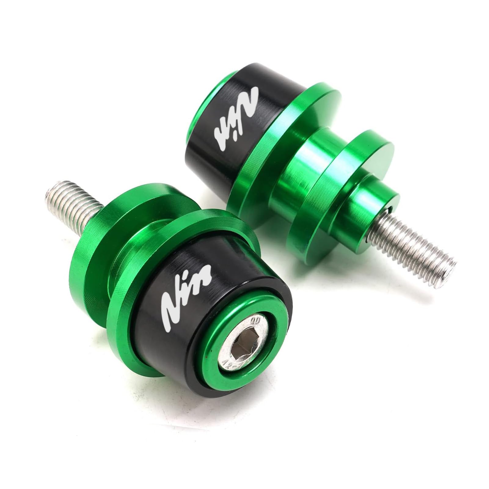 MOWOK 8MM Swingarm Spools slider For Ninja 650 2017-2025 ZX-6R